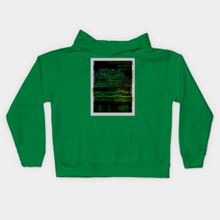 WITM Green Jersey Kids Hoodie